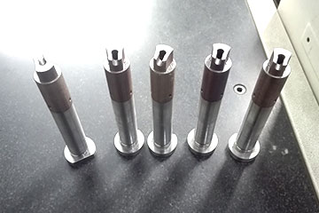 Metal 3D-printed injection mold insert pin (core) components