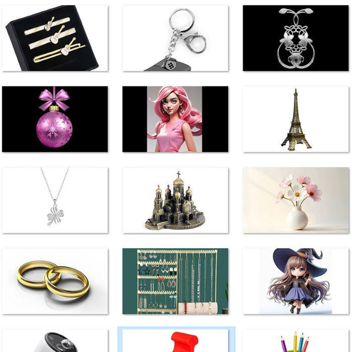 The Comparison Between the 3D Printing Factory Ex-factory Price and the Retail Price of 3D-Printed Handicrafts and Gifts