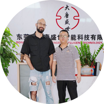 Overseas client came to visit DT 3D printing factory