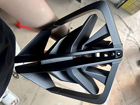 3D Printed Motorcycle Rear Rack or Tail Rack Components