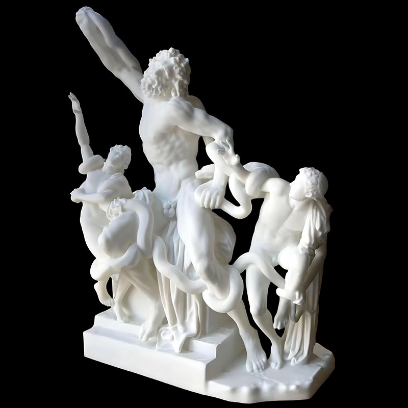 3D Printed Laocoön and His Sons Statue