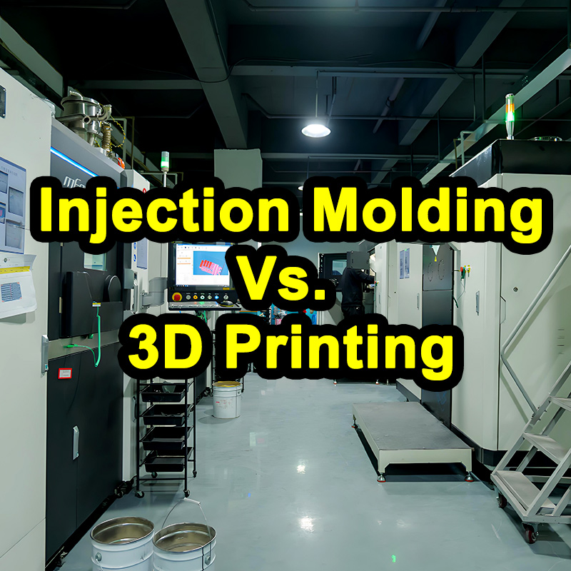 Injection Molding Vs. 3D Printing (Speak with Cases and Data)