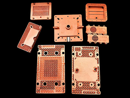 3D Printed Copper Liquid Cold Plates for High-Density Server Cooling
