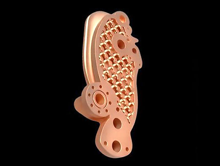 TPMS Lattice Porous Structures for 3D Printed Copper Heat Dissipation